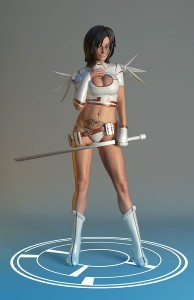 girl 3d